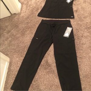Black Greys Anatomy Scrub Bottoms